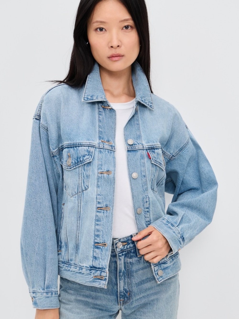 Levi's Light Blue Denim Trucker Jacket - Classic Fit